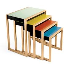 Albers Nesting Tables Nesting Tables Bauhaus Furniture Josef Albers