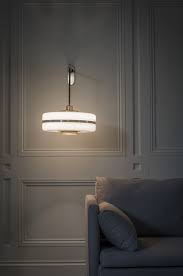 Price Above Excludes Vat A Glamorous Large Opal Glass Shade Is Matched With Lustrous Machined Brass Detail Wall Lights Wall Lamp Wall Lighting Design