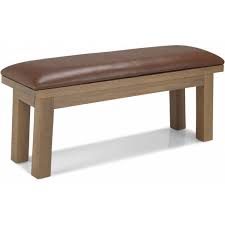 Whether used at either side of here at utility design, we have a fantastic range of designer benches from some of the biggest names in the business, including hay, vitra, normann. Alpha Oak Furniture Brown Padded Dining Bench Fusion Furniture Store