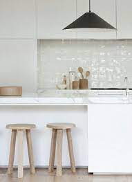 Is your kitchen splash back in need of an upgrade? White Kitchen Wall Tile Texture Novocom Top