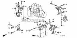 Engine Mounts (AT) (4WD) for 2008 Honda Element | OEM Parts Online