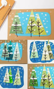 Weihnachtskarten Basteln Mit Tannenbaumen Bastelnmitkids Weihnachtskarten Basteln Basteln Weihnachten Weihnachtskarten Selber Basteln