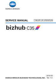 For pagepro and magicolor printers, the serial number is located on the back, or near the power cable. Konica Minolta Bizhub C35 Service Manual Pdf Download Manualslib