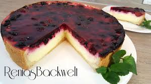 Der rand muss nicht bis oben. Unwiderstehlich Schmandkuchen Mit Beeren Einfach Lecker Youtube