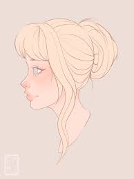 Pin by abigail on art how to draw hair sketches drawing tips. Artstation Side Profile Concepts Emily Carr