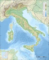 Włochy została odwzorowana ze wszystkimi detalami. Geografia Wloch Wikipedia Wolna Encyklopedia