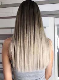 Attractive And Beautiful Straight Hairstyles For Mordern Women 2019 Fashion Ombre Hair Blonde Straight Hairstyles Gorgeous Hair Color