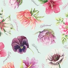 Gefeliciteerd Bloemen Aquarel Illustratie Bloem Kunstbloemen
