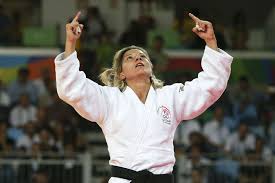 Judoka who has been widely recognized as the best female judoka in portugal's history, dominating the european judo championships by winning 11 medals from 2004 to 2015. Expresso Telma Monteiro Conquista Bronze