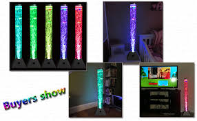 Unlike your typical bubble, bubbles is highly resistant—able to withstand temperatures that. Led Bubble Tube Floor Lamp With Changing Colors Light Colorful Lamp For Living Room Bedroom Office W Plastic Fish 100cm Length 10cm Diametert Amazon Com