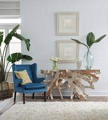 Description the cypress root coffee table preserves the beauty of nature. Banyon Cypress Root Console Table Reside Furnishings