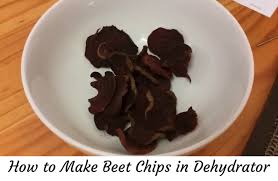 Cook the beets by baking, either in foil or in a covered dish 350° for a hour, in whatever fashion you prefer. How To Make Beet Chips In Dehydrator