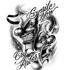 The comprehensive design composite was so sensational ideas. Chicano Style Smile Now Cry Later Novocom Top