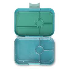 4 Compartment Tapas Lunchbox Antibes Blue Yumbox Lunch Box Lunch Box With Compartments
