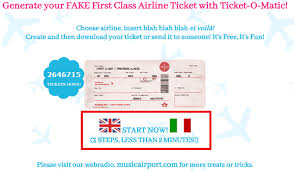 Obtenez 3 devis gratuits reservation billet avion en moins de 1 minute. Ticket O Matic Est Il Le Meilleur Generateur De Faux Billets D Avion Avec Des Options Supplementaires Dz Techs