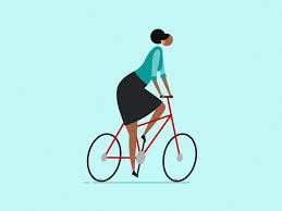 Keep On Moving Bike Illustration Motion Graphics Animation Illustration