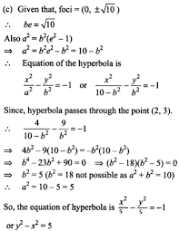 We also need to remember that even in the event of minor complications it will be transformed into new foci of incurable disease. Find The Equation Of The Hyperbola With A Vertices 5 0 Foci 7 0 Sarthaks Econnect Largest Online Education Community