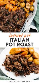 Instant Pot Italian Pot Roast Italian Pot Roast Instant Pot Dinner Recipes Pot Roast