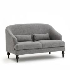 Può sposarsi alla perfezione con una poltrona per dare al tuo salotto un arredamento all'avanguardia.il divano letto 2 posti è perfetto per monolocali e camere per un sonno di qualità. Divano 2 Posti Belva Grigio La Redoute Interieurs La Redoute