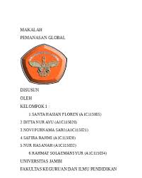 Peningkatan gas karbonmonoksida karena kendaraan bermotor. Faktor Penyebab Pemanasan Global Pdf