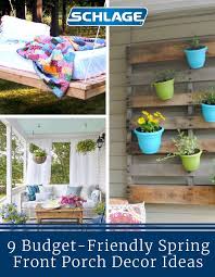 Your front porch sets the tone for how you and any visitors view the rest of your home.that's why a fresh coat of paint can work wonders for the area as a whole. 9 Budget Friendly Spring Front Porch Decor Ideas
