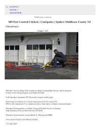 In new jersey, ocean county is ranked 9th of 21 counties in utility companies per capita, and 11th of 21 counties in utility companies per square mile. 89 Pest Control Crickets Centipedes Spiders Piscataway Nj 732 28