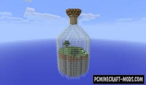 Spigot, bukkit, standard minecraft don't support mods. World In A Jar Survival Map For Minecraft 1 18 1 17 1 Pc Java Mods