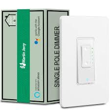 Smart Dimmer Switch By Martin Jerry Etl Listed Supports Led 2 4g Wifi Voice Control Via Echo Google Home A Neutral Wire Is Necessary For Installation Amazon Com Industrial Scientific