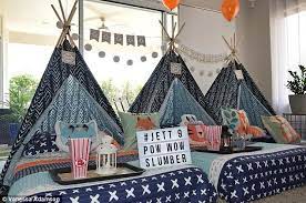 Sunshine Coast Mum Creates Amazing Kmart Slumber Party Daily Mail Online Sleepover Birthday Parties Teepee Party Slumber Parties