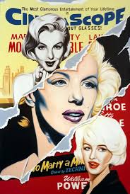 Hi everyone, I show you one of my paintings I dedicated to Marilyn, where I  tried to bring out more of her true personality, beyond the external mask  that was created in