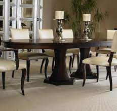 A marriage of rustic wood and heritage craftsmanship, the hyeres oval pedestal dining table is set to be your next family heirloom. Century Tribeca 339 303 Double Pedestal Dining Table Baer S Furniture Dining Tables