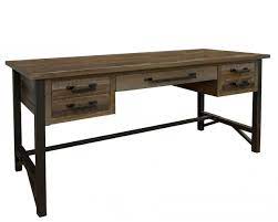 See more ideas about craft room office, home, office crafts. International Furniture Direct Loft Rustic 5 Drawer Desk Darvin Furniture Table Desks Writing Desks