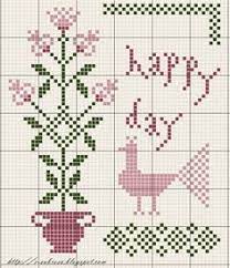 This pdf file counted cross stitch pattern is available for instant download. Primitive Cross Stitch Patterns Cross Stitch Cross Stitch Freebies Cross Stitch Flowers
