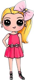 Download free jojo png with transparent background. Jojo Siwa Drawing Easy Transparent Cartoon Jing Fm