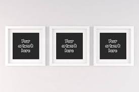 Set Of Three Frame Square Frame Mockup Handing Frame 3 Etsy In 2020 Frame Mockups Free Psd Mockups Templates Mockup Free Psd