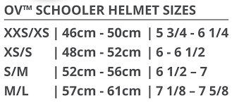 Ovation Metallic Schooler Helmet