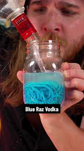 I left Blue Raspberry Big League Chew in Vodka #dokaryan #fyp