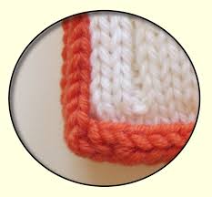 I also show how to graft the two ends together. I Cord Bind Off I Cord Selvedge Border Handmade Knitting Loom Knitting Knitting Techniques