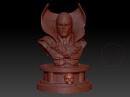 In this video i 3d printed deadpool head and painted him using some plastic paint. Artstation Spawn Bust For 3d Printing