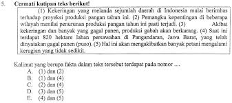 Banyak faktor yang bisa mempengaruhi tingginya kolesterol di dalam tubuh. Menentukan Kalimat Fakta Dan Opini Materi Soal Dan Pembahasan Zuhri Indonesia