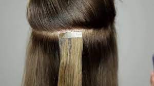 After your extensions have been removed, use your olive oil to strip away any of the excess adhesive sitting on your hair. How To Remove Tape Extensions Youtube