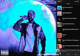 Man On The Moon Iii Cover Spotify Mockup Kidcudi