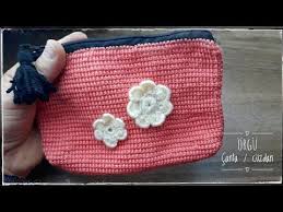 Beyazilmek Knitting Youtube Orgu Cuzdan Canta