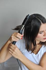 Sprial curls for short hair tutorial last week i was 'signature straight,' and this week i'm 'spiral curls,' for the #downfor30 john frieda frizz ease challenge! Beachy Waves Hair Tutorial For Short Hair An Indigo Day
