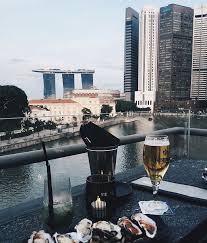Urbana rooftop bar is located at the top of courtyard novena, with a classy infinity pool that seems to just flow off the edge of the building. 7 Rooftop Bars With Great Views And Beers In Singapore