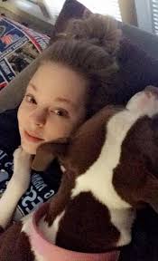 Post bottle cuddles/naps are ♥️. This little one thinks she's a dog.