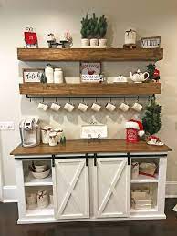 Christmas Decor Ideas Coffee Bar Diy Coffee Bar Home Kitchen Decor Easy Home Decor