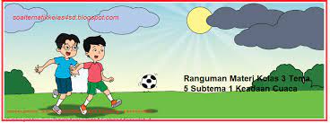 We did not find results for: Rangkuman Kelas 3 Tema 5 Subtema 1 Cuaca Kumpulan Soal Tematik Sd
