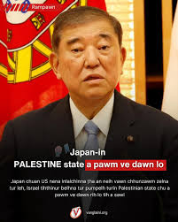 Japan-in PALESTINE state a pawm ve dawn lo