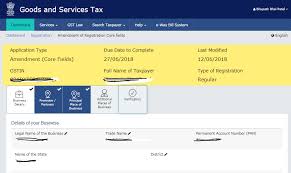 How To Change Trade Name In Gst Portal Myonlineca